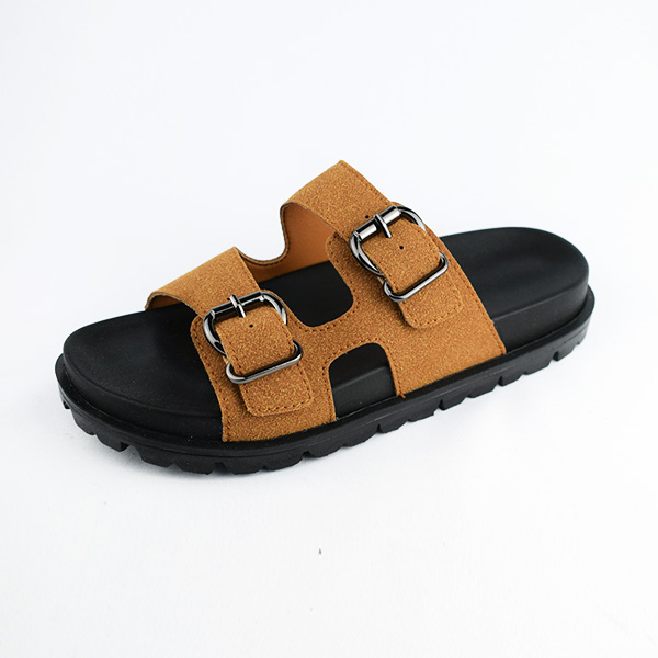 Sandale pour femme 029 marron daim .......... sandales femme Maroc
